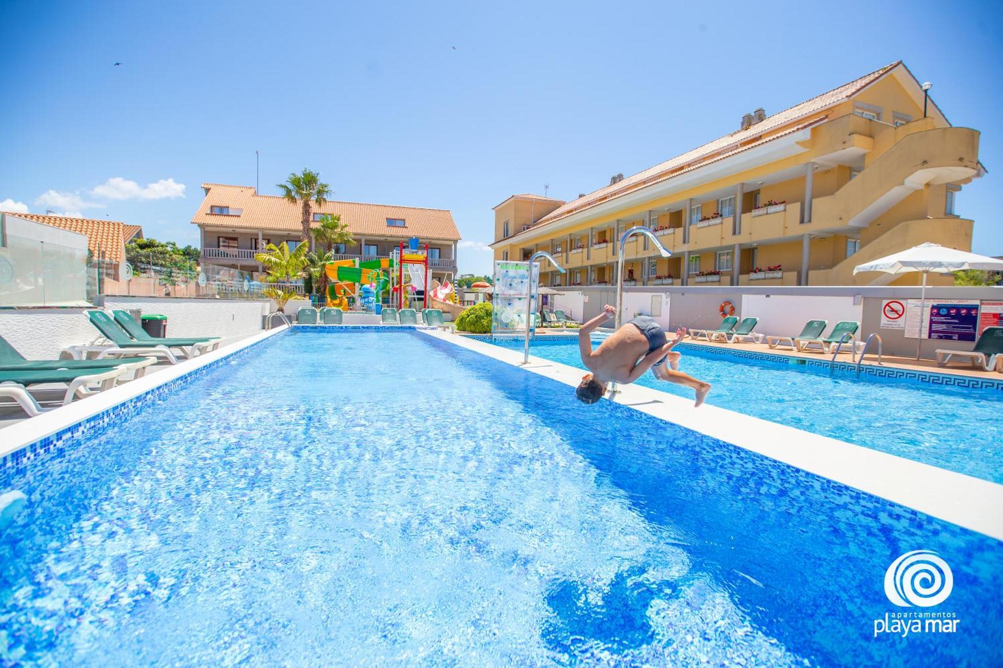 ポルトノボLofts Complejo Playa Marアパートメント エクステリア 写真